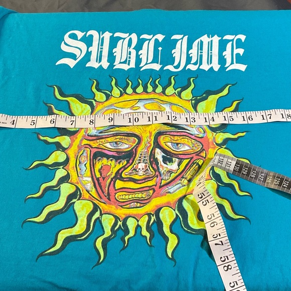 2023 Sublime Blue Sun Graphic T-Shirt - Picture 5 of 10